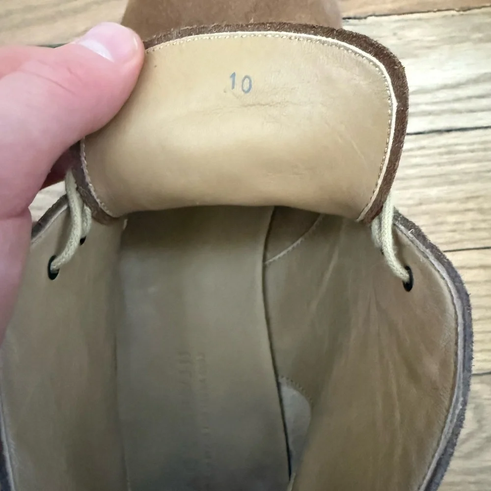 Men's Brown Suede Shoes - Picture 13 of 14